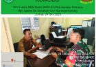 Babinsa Koramil 0602-07/Waringinkurung Kodim 0602/Serang Perkuat Sinergi dengan Aparat Desa melalui Komsos