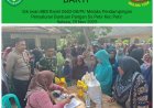 Babinsa Koramil 0602-Petir Kodim 0602/Serang Dampingi Distribusi Bantuan Pangan Beras dan Minyak Goreng 
