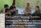 Pererat Silaturahmi, Babinsa Koramil 0602-14/Pabuaran Kodim 0602/Serang Pantau Kondisi Wilayah Lewat Komsos