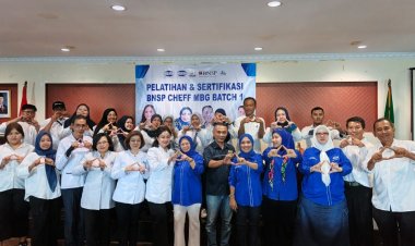 APJI Banten Bersama KADIN Banten Menggelar Pelatihan dan Sertifikasi BNSP CHEF MBG Batch 1