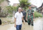 Kolonel Arm Oke Kistiyanto (Dandim 0602/Serang) Tinjau Langsung Lokasi Banjir di Ciruas, Air Capai 90 cm