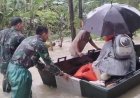Dandim 0602/Serang Kolonel Arm Oke Kistiyanto Terjunkan Personel dan Perahu Evakuasi Warga Terdampak Banjir 